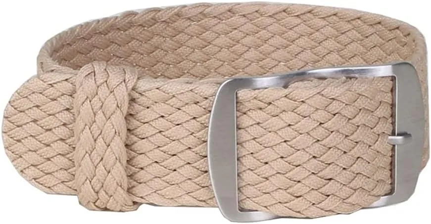 16mm 18mm 20mm 22mm Solid Color Woven Nylon watchbands Bracelet Fabric Woven Watch Strap Band Buckle Belt Black Blue (Band Color : Style G, Band Width : 20mm)