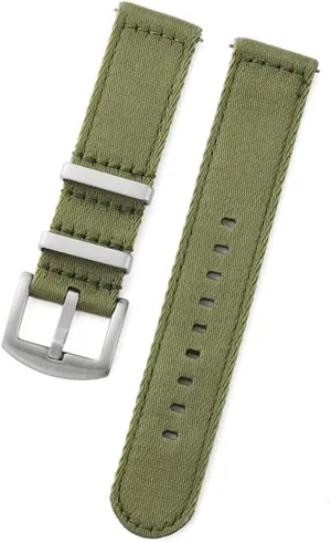 20mm 22mm Nylon Watch Strap Smooth Soft Nylon Sport Replacement Band Quick Release Canvas Bracelet Watchband