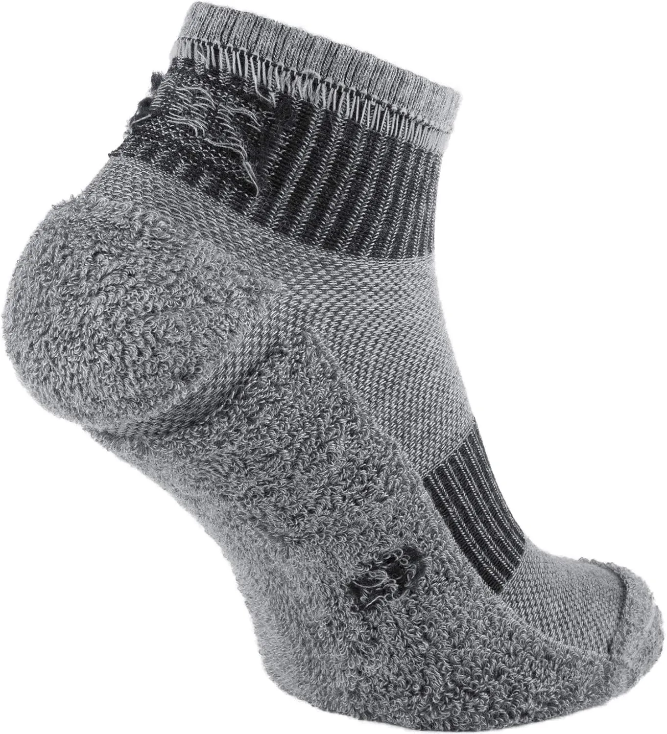 281Z Running Cushion Ankle Low Cut Socks - Cushioned Sole - Moisture Wicking - Odor Resistant
