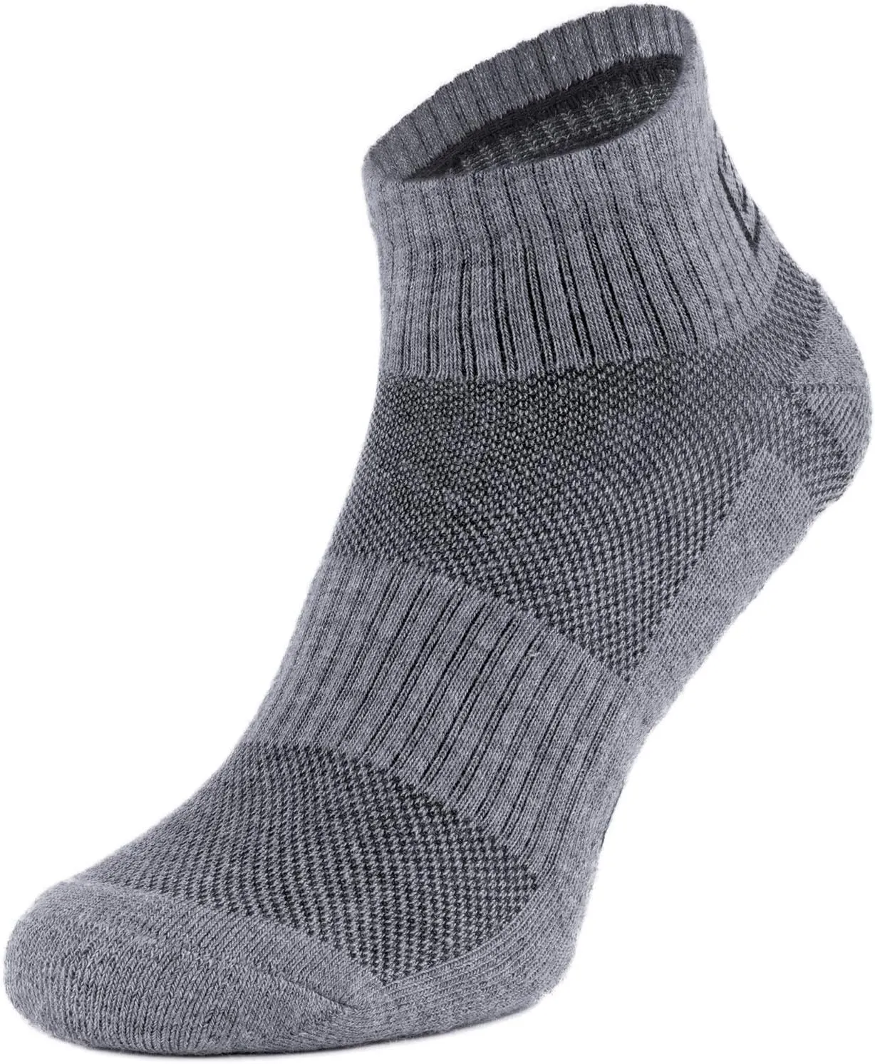 281Z Running Cushion Ankle Low Cut Socks - Cushioned Sole - Moisture Wicking - Odor Resistant