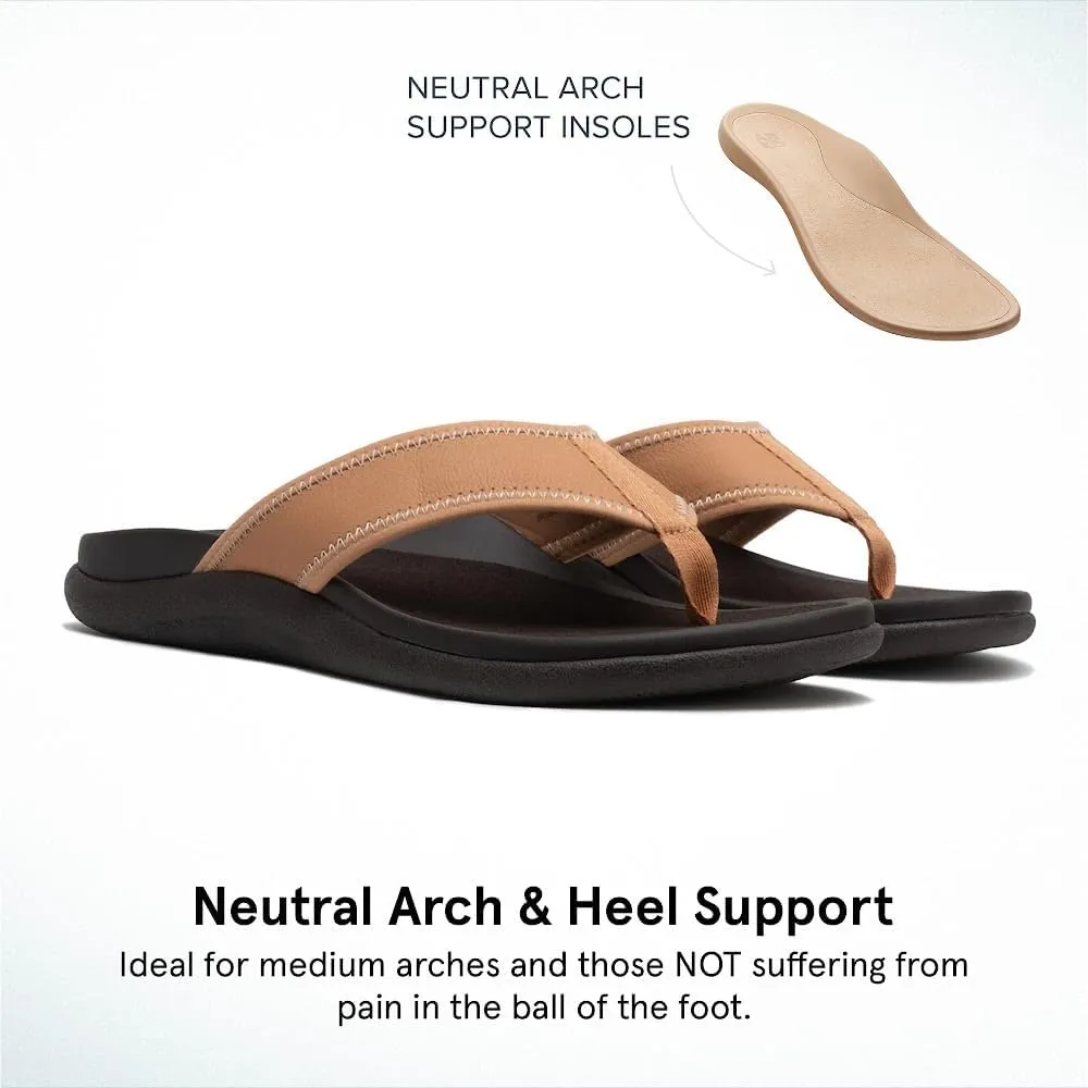ABEO Laguna Flip Flops For Women | Orthopedic Sandals | Arch Support Flip Flops | Plantar Fasciitis Relief Sandals | Built-In Orthotics Inserts For Women