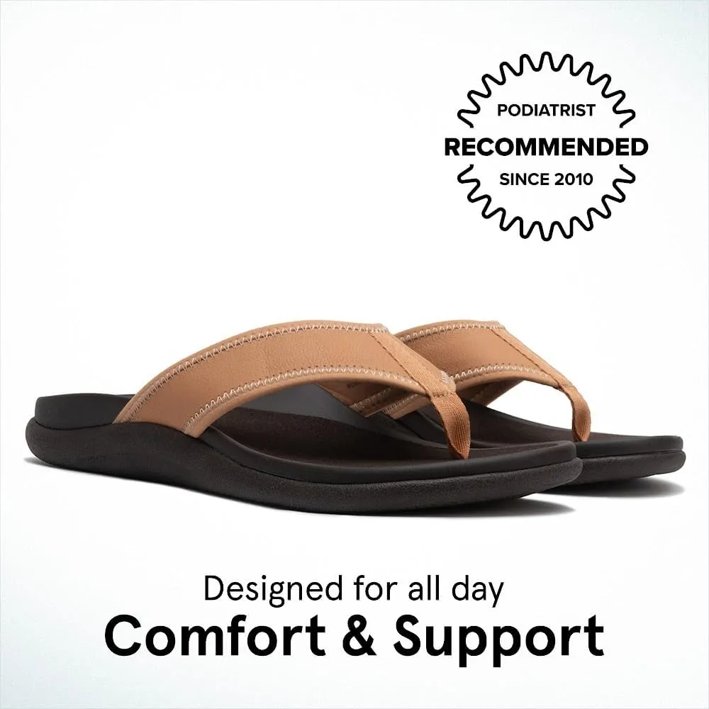 ABEO Laguna Flip Flops For Women | Orthopedic Sandals | Arch Support Flip Flops | Plantar Fasciitis Relief Sandals | Built-In Orthotics Inserts For Women