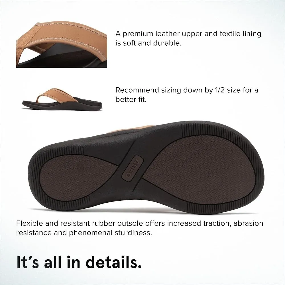 ABEO Laguna Flip Flops For Women | Orthopedic Sandals | Arch Support Flip Flops | Plantar Fasciitis Relief Sandals | Built-In Orthotics Inserts For Women