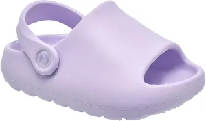 Aeropostale Toddler Youth Slide Sandals – Lightweight, Slip-On Shoes with Back Strap – Soft, Cushioned Sole for Boys & Girls