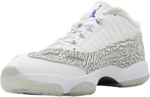 Air Jordan 11 Retro Low, White/Zen Grey/Cement Grey/Cobalt, Size 10 D(M)