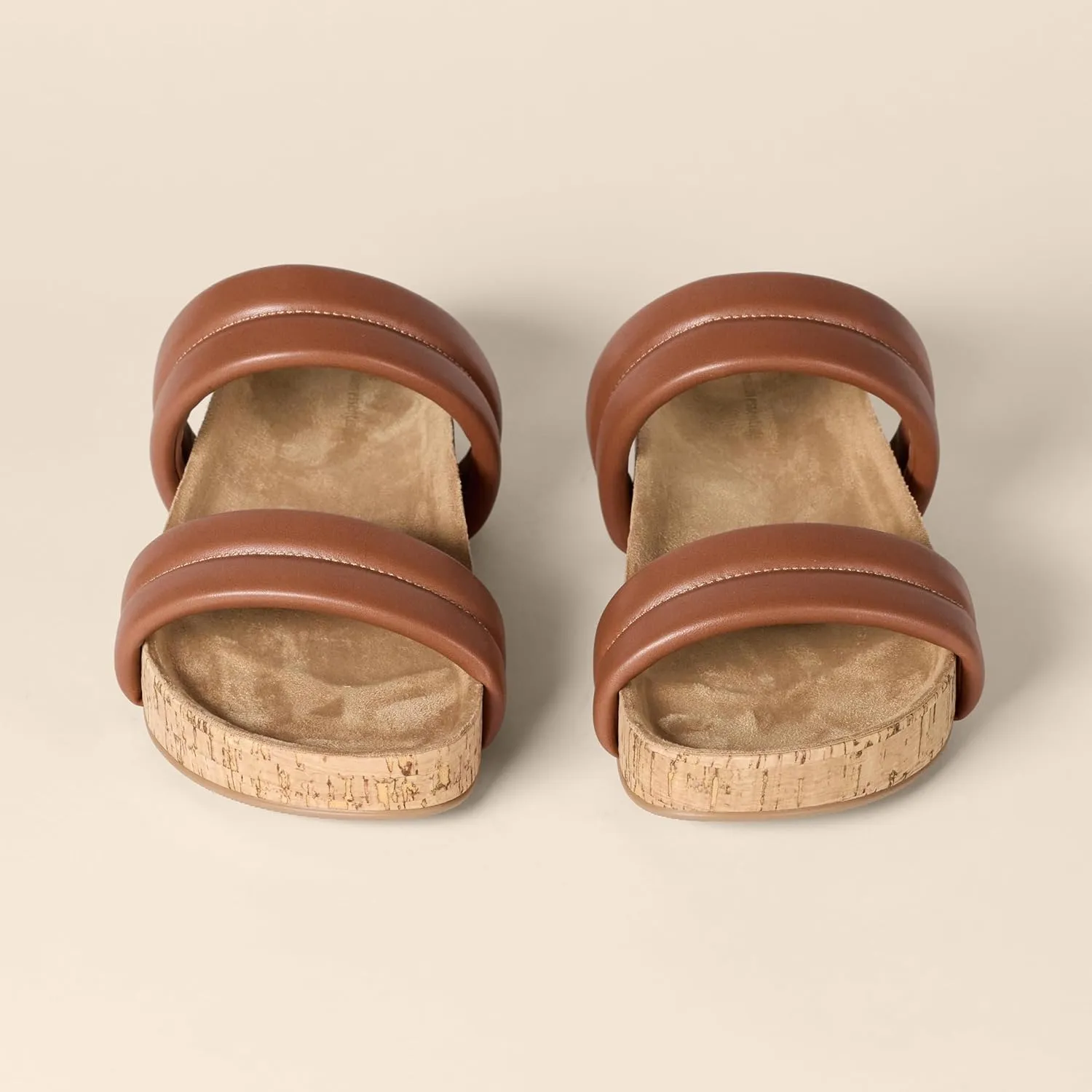 Amazon Essentials Women's Slide Cork Sandals