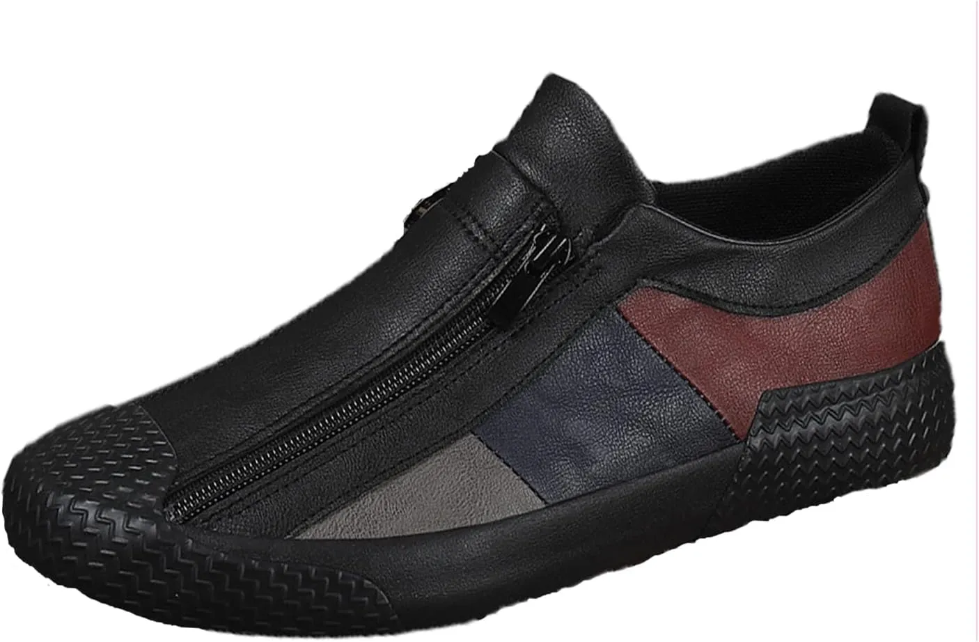 AngryMonkey Men's Low Top Hopomart Sport Shoes,Non-Slip Good Arch Lightweight Breathable Travel Casual Walking Shoe