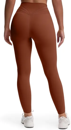 Aoxjox High Waisted Workout Leggings for Women Trinity Yoga Pants 26.5"