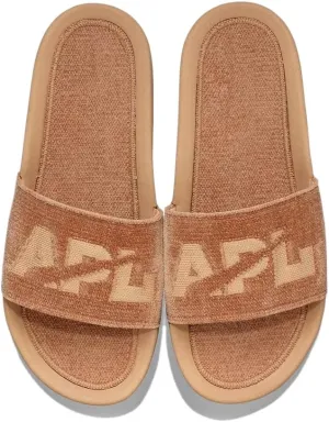 APL: Athletic Propulsion Labs Men's Techloom Velvet Slide (CARAMEL, us_footwear_size_system, adult, men, numeric, medium, numeric_14)