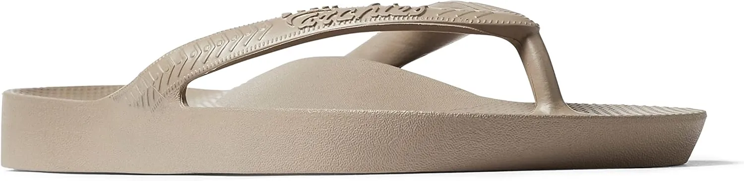 Archies Arch Support Flip Flops for Men & Women – Orthotic Sandals for Plantar Fasciitis Relief – Lightweight, Cushioning, Shock-Absorbing Thong Sandals for Walking, Foot Pain & All-Day Comfort