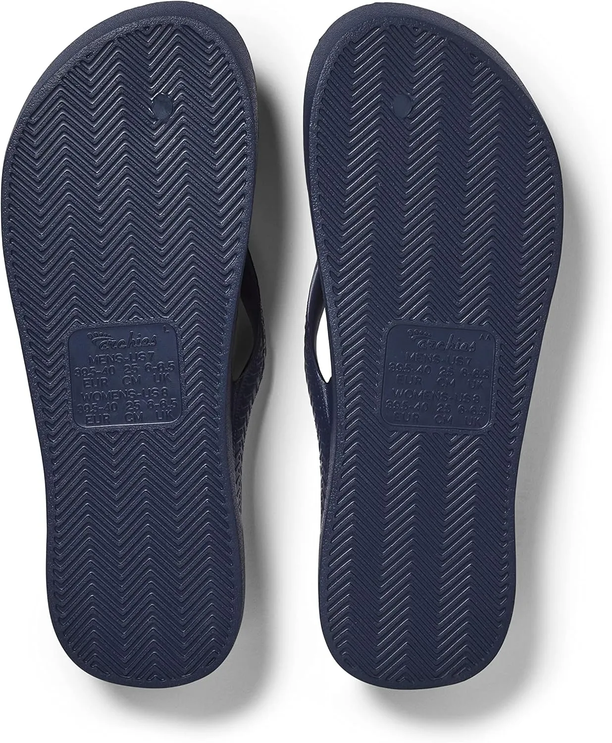 Archies Arch Support Flip Flops for Men & Women – Orthotic Sandals for Plantar Fasciitis Relief – Lightweight, Cushioning, Shock-Absorbing Thong Sandals for Walking, Foot Pain & All-Day Comfort