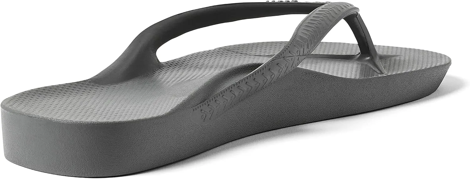 Archies Arch Support Flip Flops for Men & Women – Orthotic Sandals for Plantar Fasciitis Relief – Lightweight, Cushioning, Shock-Absorbing Thong Sandals for Walking, Foot Pain & All-Day Comfort
