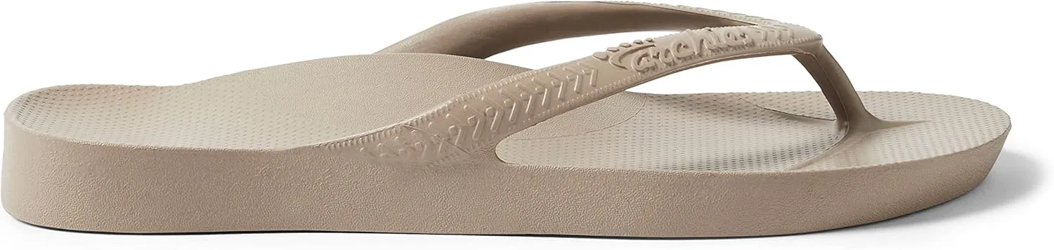 Archies Arch Support Flip Flops for Men & Women – Orthotic Sandals for Plantar Fasciitis Relief – Lightweight, Cushioning, Shock-Absorbing Thong Sandals for Walking, Foot Pain & All-Day Comfort