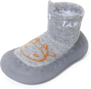 Baby Sock Shoes Walking Shoes Infant Breathable Slippers with Soft Rubber Sole Boys Girls Grip Socks
