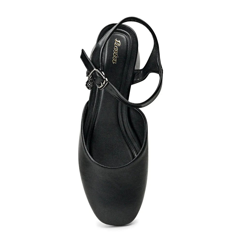 BATA (WOMEN) DIONNE LADIES CLOSED MID HEEL MULE