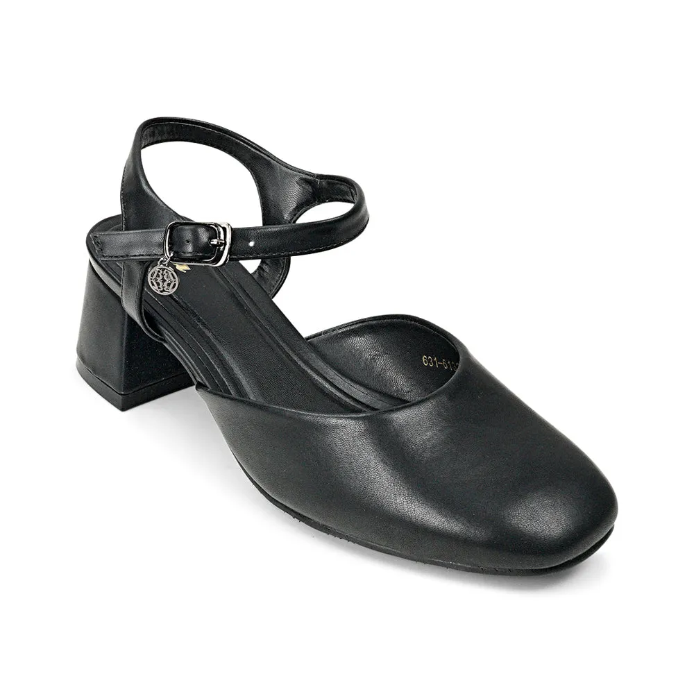 BATA (WOMEN) DIONNE LADIES CLOSED MID HEEL MULE
