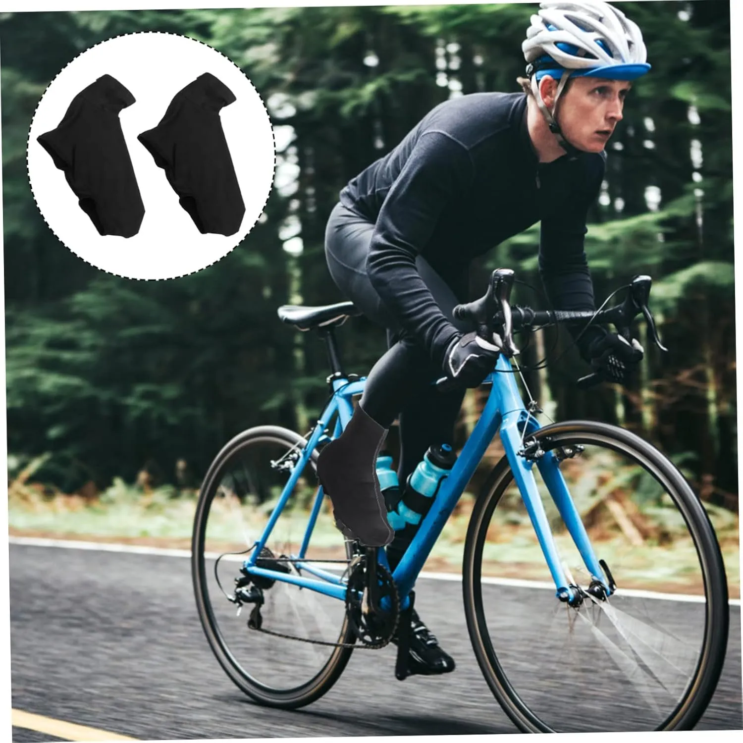 BESPORTBLE Anti-Slip Shoe Cover Overshoes Outdoor Biking Overshoes Bikes Bikes Waterproof Shoes Cover Bike Tarp