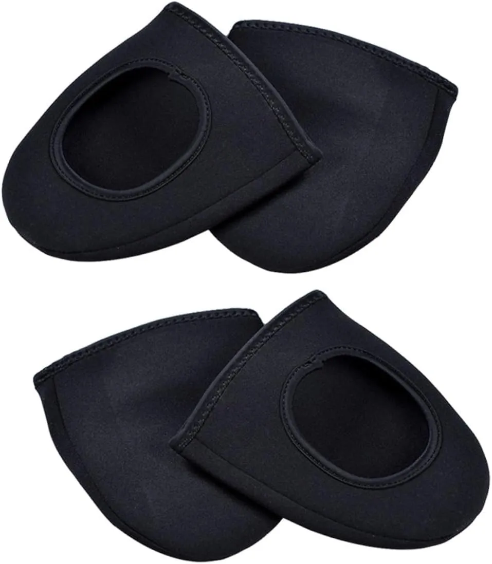 BESPORTBLE Cycling Overshoes 2 Pairs of Warm Waterproof Windproof Shoe Covers for Outdoor Biking