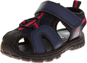 Beverly Hills Polo Club Boy's Athletic Active Sandals Close Toe Sport Summer Shoe