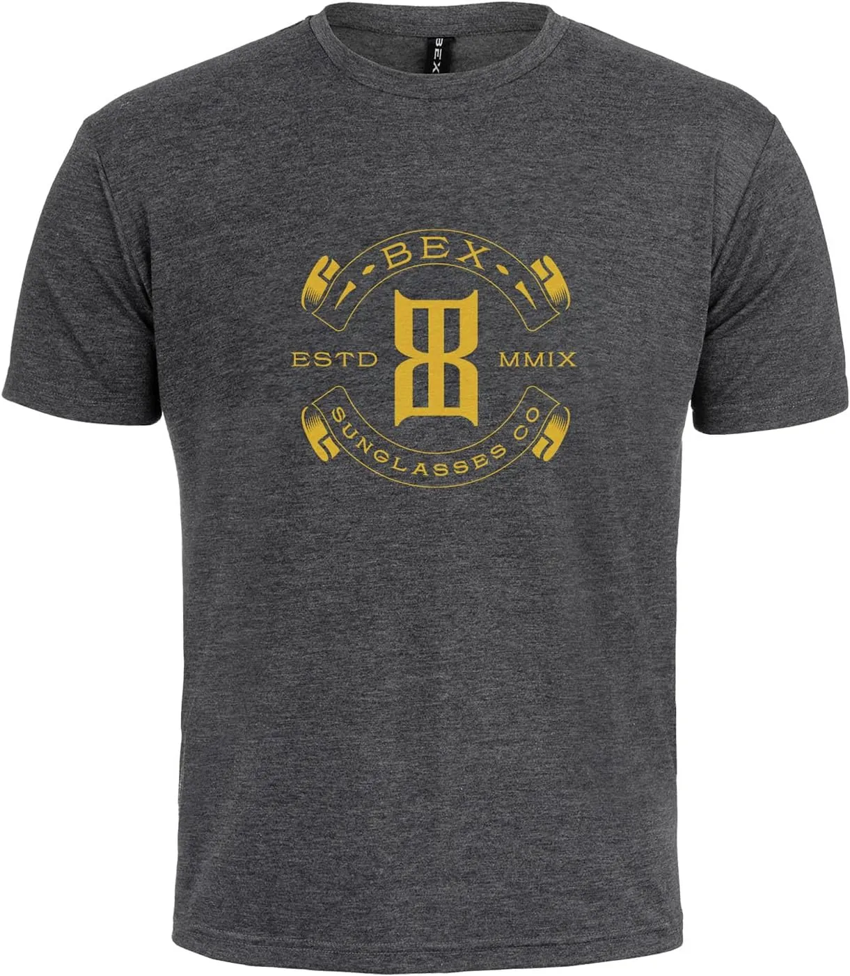 BEX® MMIX Everyday T-Shirt Resilient No-Stretch Collar, Substantial, Long-Lasting Thickness.