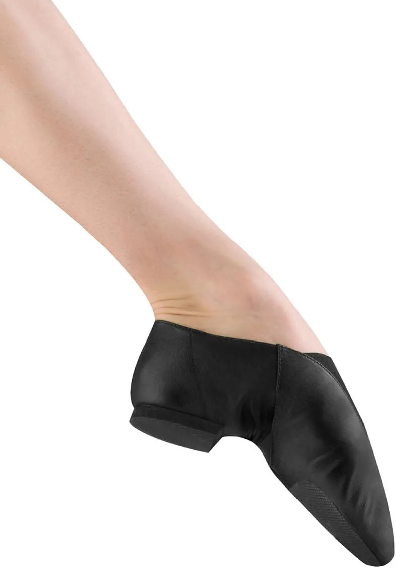 BLOCH Dance Jazz Women Shoe's Super Leather with Strong Elastic Slip On, High Durability, Neoprene Stretch Satin, Dancing Shoe