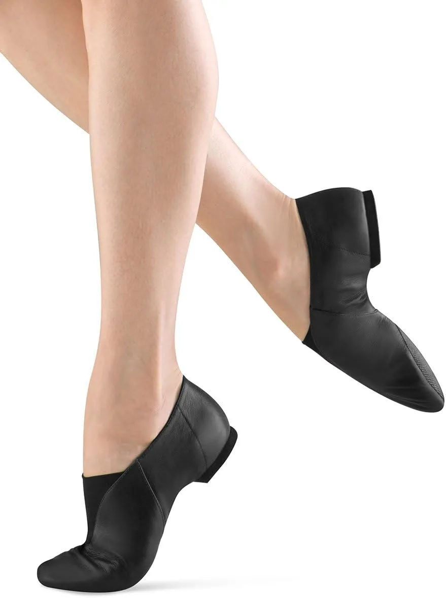 BLOCH Dance Jazz Women Shoe's Super Leather with Strong Elastic Slip On, High Durability, Neoprene Stretch Satin, Dancing Shoe