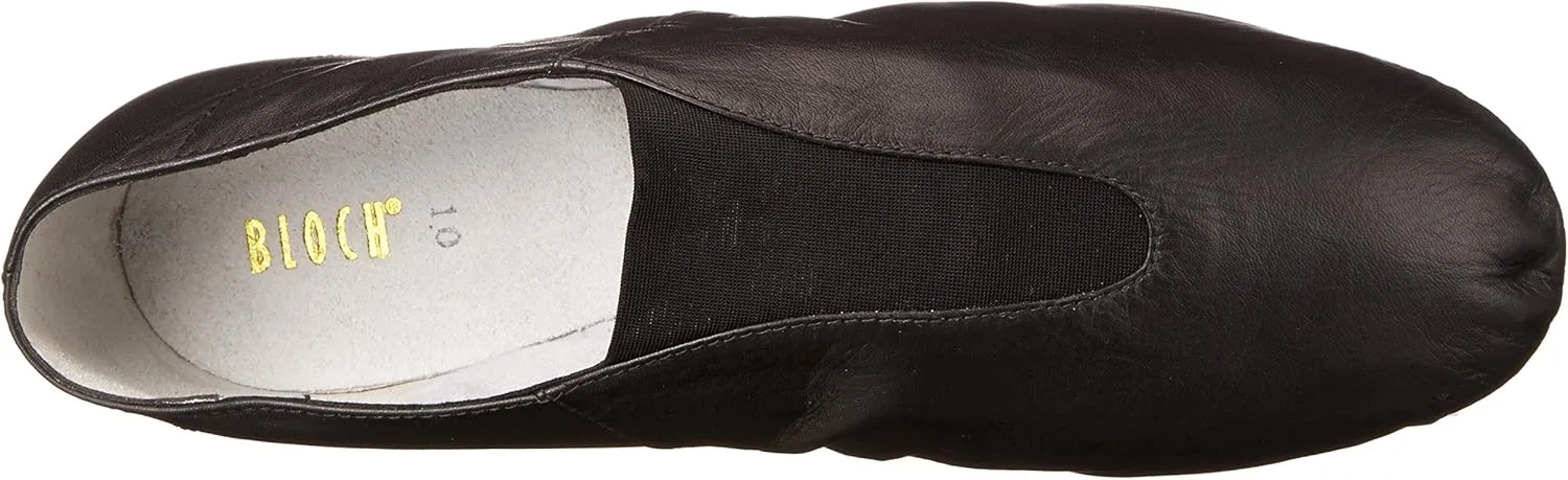 BLOCH Dance Jazz Women Shoe's Super Leather with Strong Elastic Slip On, High Durability, Neoprene Stretch Satin, Dancing Shoe