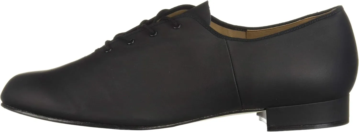 Bloch Dance Men's Jazz Oxford Leather Sole Character Shoe