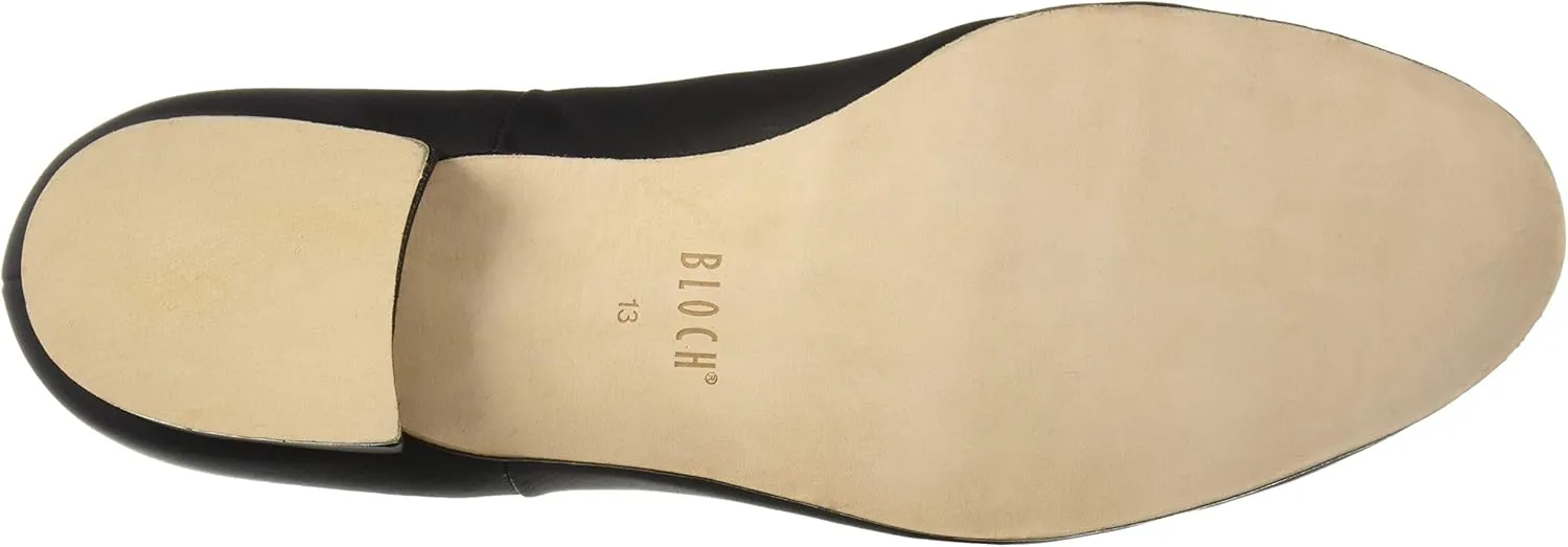 Bloch Dance Men's Jazz Oxford Leather Sole Character Shoe