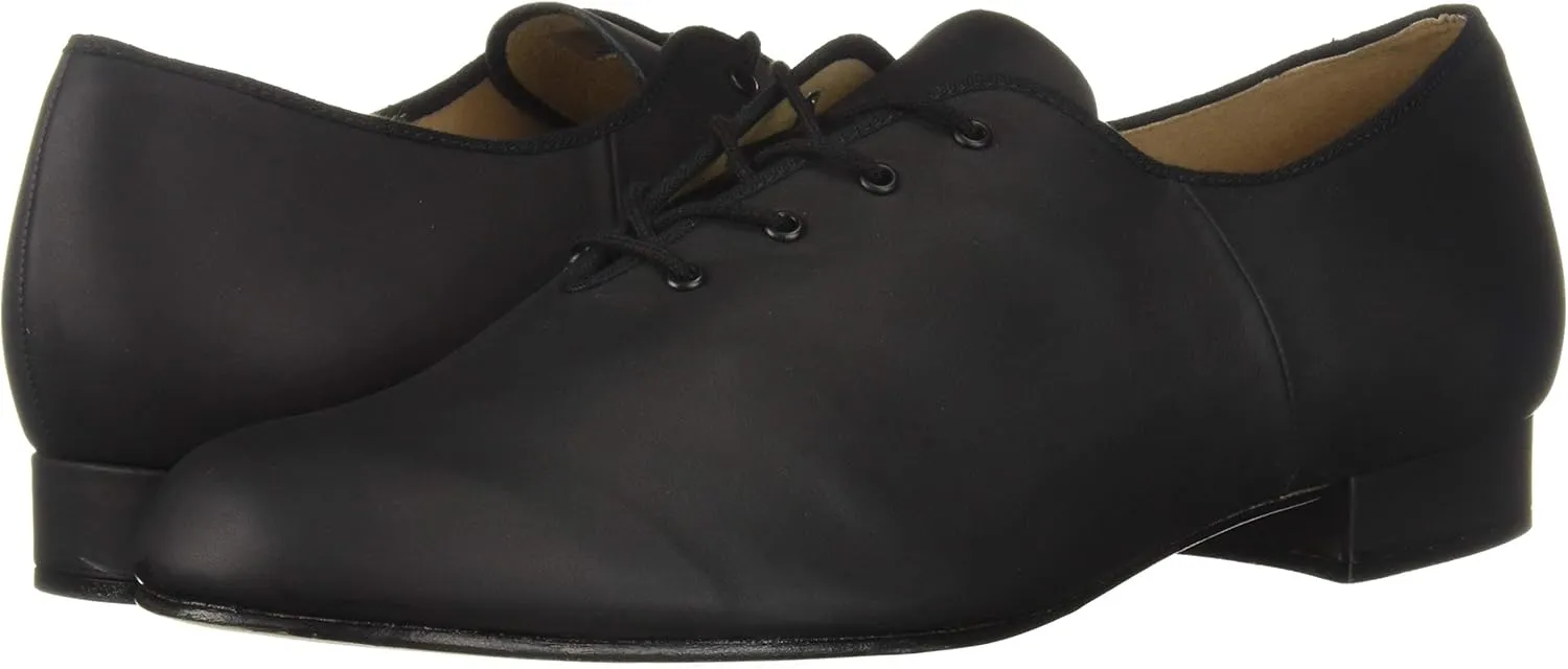 Bloch Dance Men's Jazz Oxford Leather Sole Character Shoe