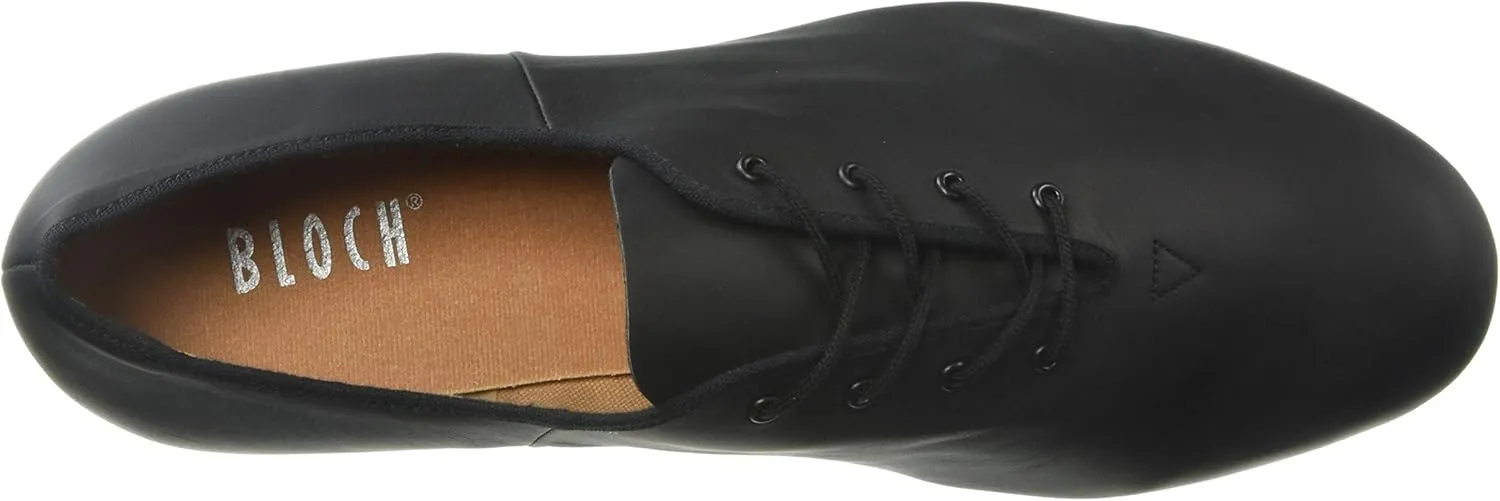 Bloch Dance Men's Jazz Oxford Leather Sole Character Shoe