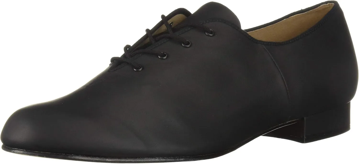 Bloch Dance Men's Jazz Oxford Leather Sole Character Shoe