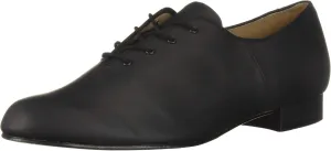 Bloch Dance Men's Jazz Oxford Leather Sole Character Shoe