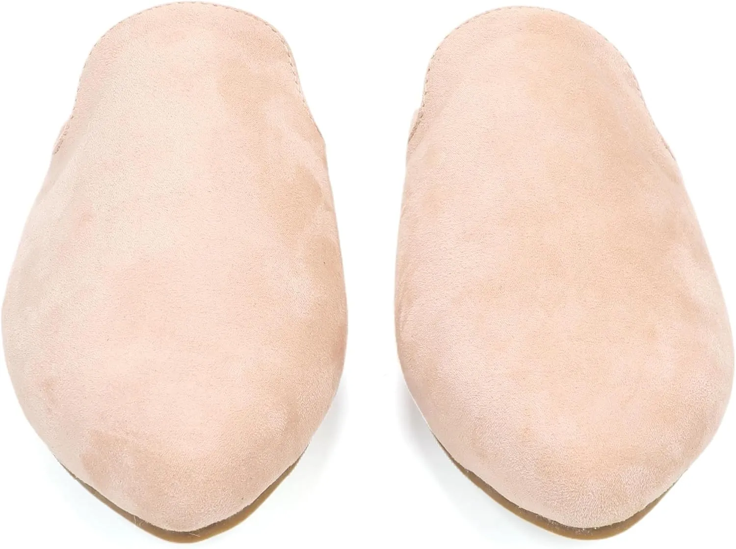 BOYYOUN Mules for Women Comfortable Slip On Backless Flats Pointed Toe Loafers for Work and Casual Wear Low Heel Closed Shoes Womens Mule