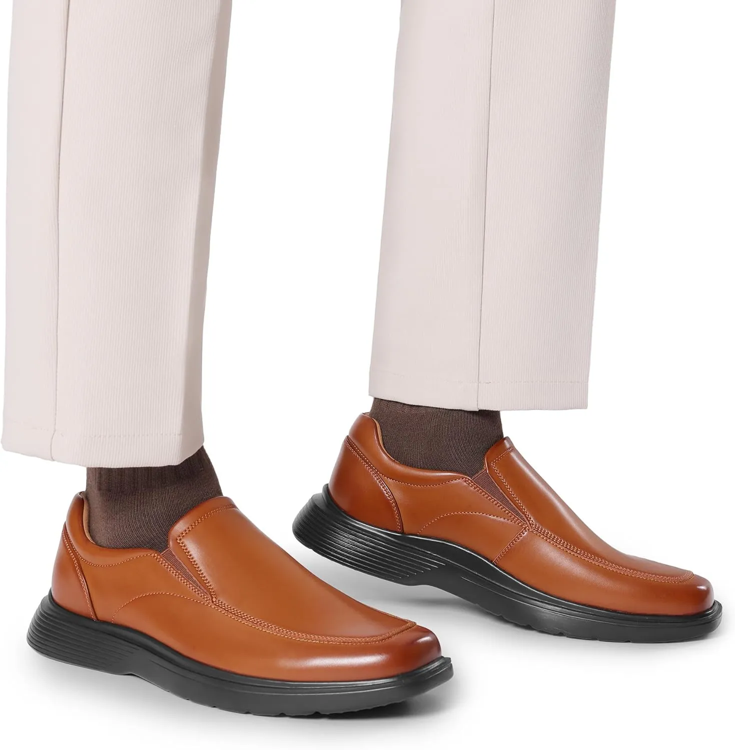 Bruno Marc Men's Dress Shoes Slip On Comfortable Loafers Business Casual Shoes