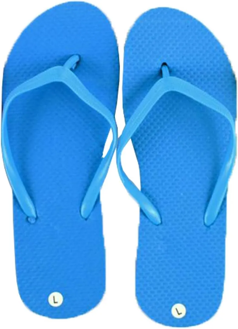 Bulk Flip Flops for Weddings, 48 Pairs, Reception Guest Slippers, Men Women Destination Beach Pool Wholesale Pack