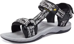 CAMELSPORTS Mens Athletic Sandals Outdoor Strap Summer Beach Sandals Waterproof Fisherman Water Shoes Open Toe Sport Gym Hiking Sandal