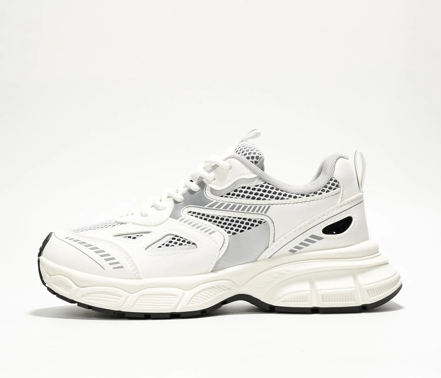 Cape Robbin Liane A Women's Chunky Sneakers, Stylish Chunky Platform Lace Up Shoes, Trendy Chunky Sneakers for Women, Perfect for Fashion Forward Ladies