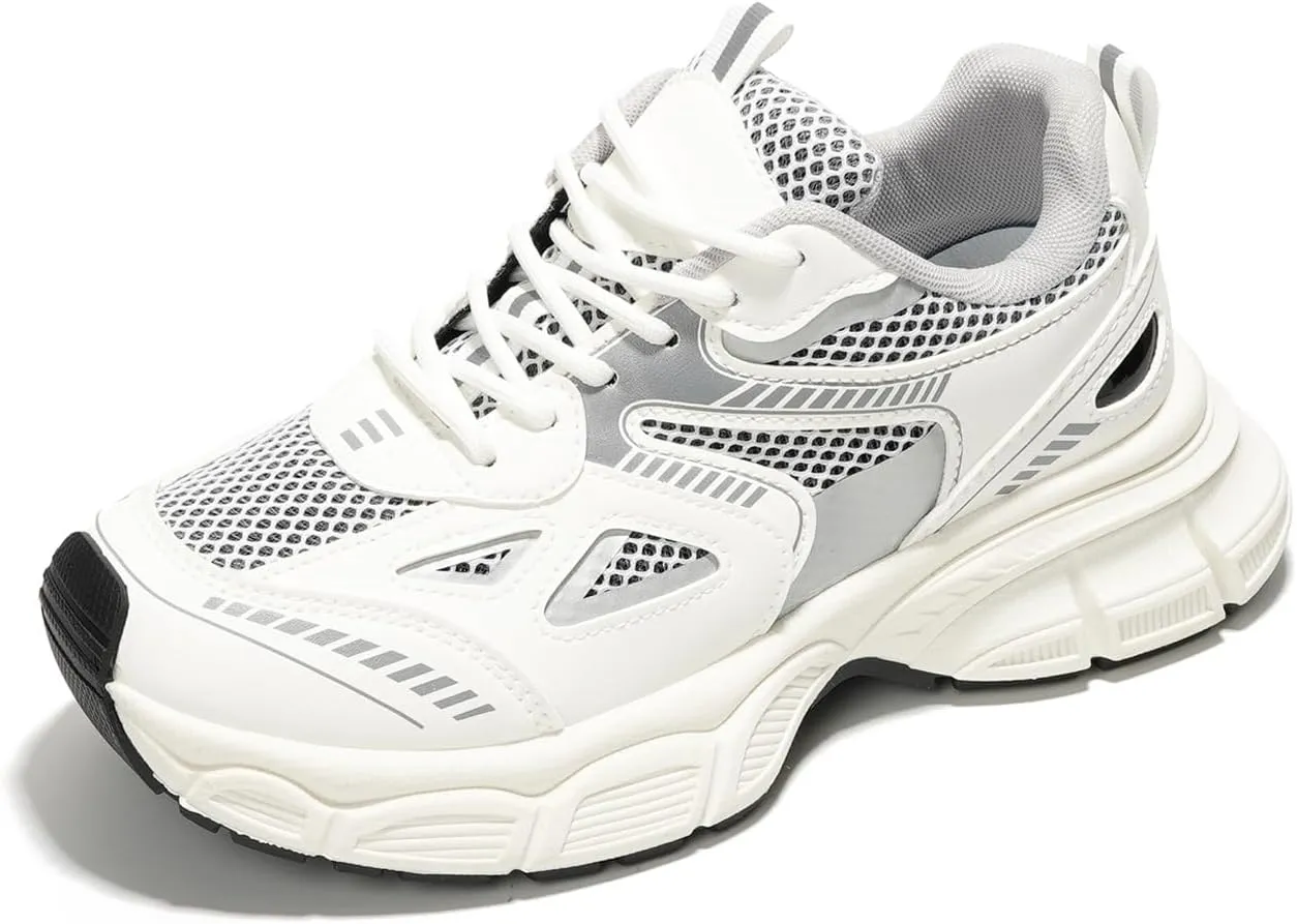 Cape Robbin Liane A Women's Chunky Sneakers, Stylish Chunky Platform Lace Up Shoes, Trendy Chunky Sneakers for Women, Perfect for Fashion Forward Ladies