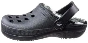 Capelli New York Boys Injected Eva Clog with Faux Berber Lining