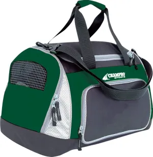 Champro Pro Plus Personal Gear Bag - 24"" x 14"" x 12""", Black, Forest Green, Black/Forest Green (E95BFG)