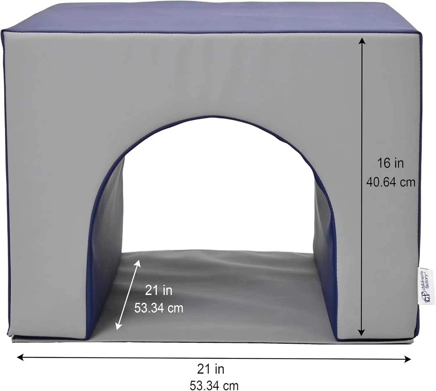 Children's Factory Baby Crawling Tunnel Set, Foam Climbing Block for Toddlers, Soft Homeschool Jungle Gym, Tranquility