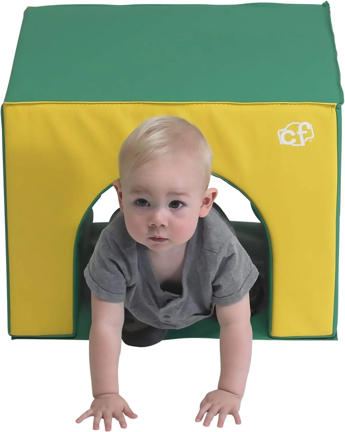 Children's Factory Crawl Through Soft Play Tunnel, Foam Indoor Toddler/Baby Climbing Toys, Baby Crawling Toy for Playrooms/Homeschools/Classrooms