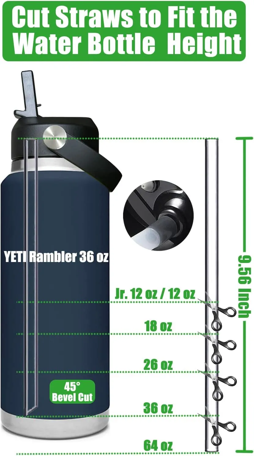 Chug Lid for YETI Rambler Lid Replacement - 12 18 26 36 64 oz and Jr. 12 oz Kids Bottle, Flex Handle Spout Cap for YETI Straw Lid Accessories, Cap Top Removable Gasket Easy to Clean, BPA Free