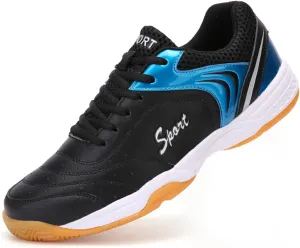 CHUUMEE Men's Pickleball Shoes Badminton Shoes Men's Tennis Shoes Indoor Court Shoes Basketball Squash Volleyball