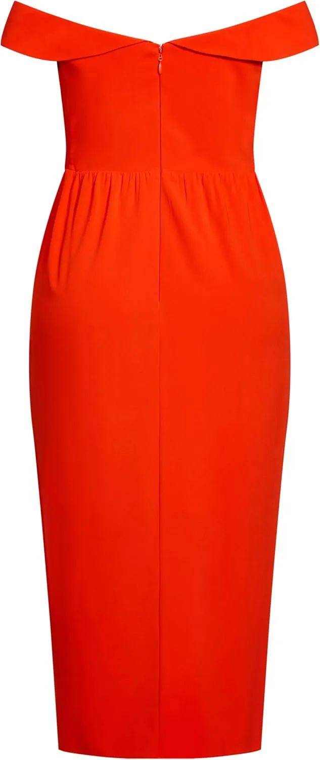City Chic Women's Plus Size Dress - Ripple Love
