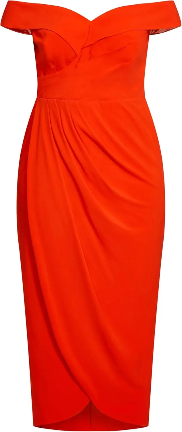 City Chic Women's Plus Size Dress - Ripple Love