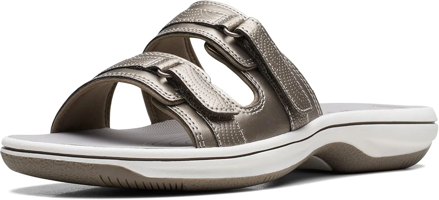 Clarks Women's Breeze Piper Slide Sandal