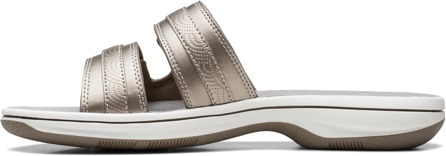 Clarks Women's Breeze Piper Slide Sandal
