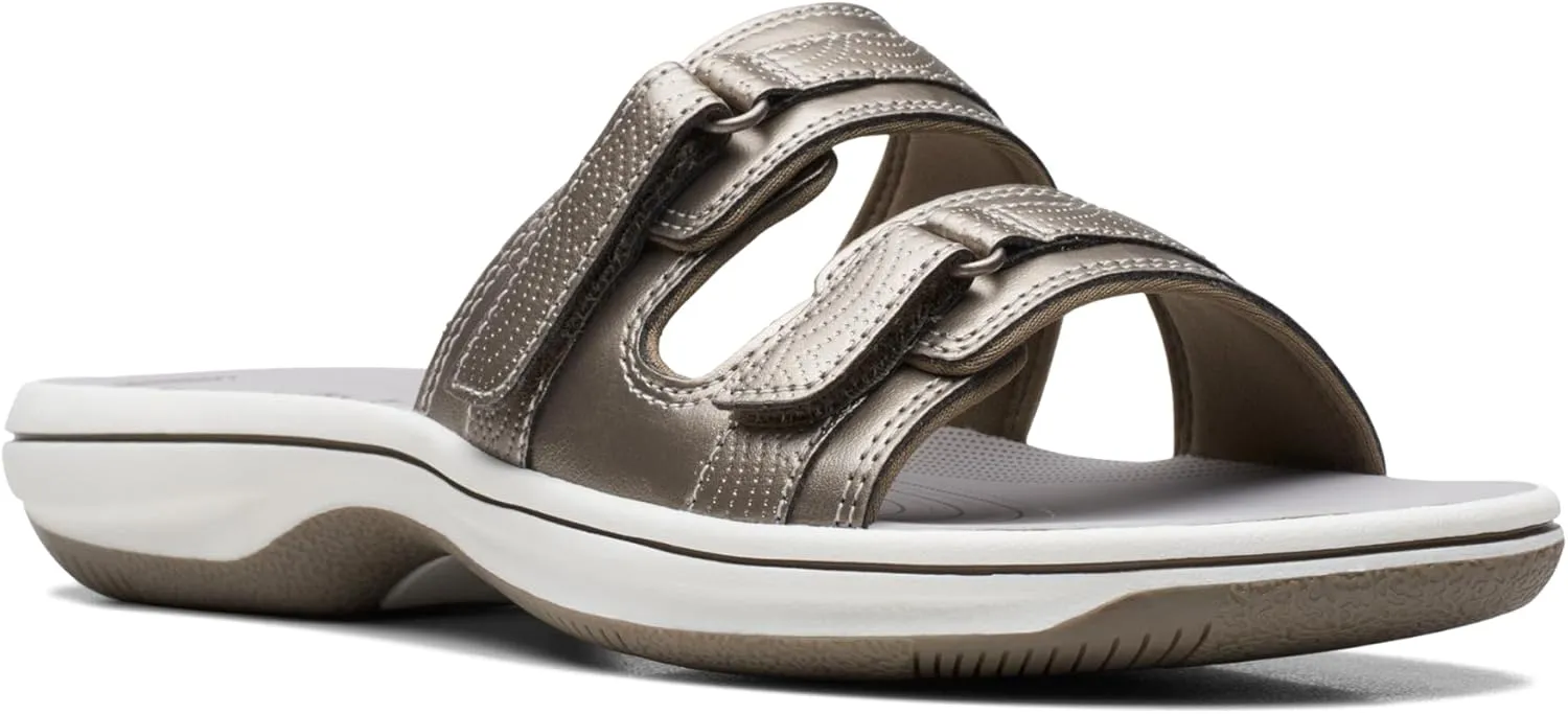 Clarks Women's Breeze Piper Slide Sandal